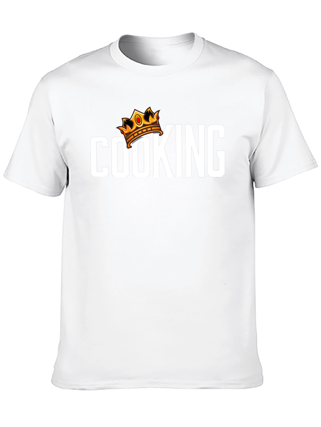 Cooking King T-Shirt - Novelty Chef Apparel