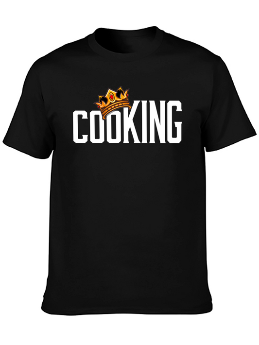 Cooking King T-Shirt - Novelty Chef Apparel