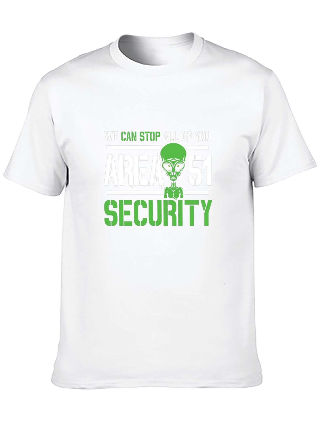 Area 51 Security Novelty Graphic T-Shirt