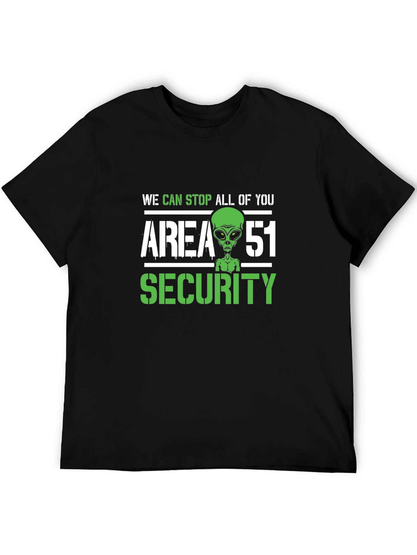 Area 51 Security Novelty Graphic T-Shirt