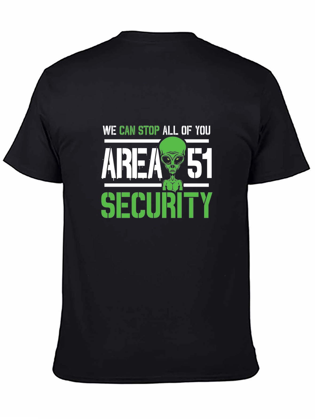 Area 51 Security Novelty Graphic T-Shirt