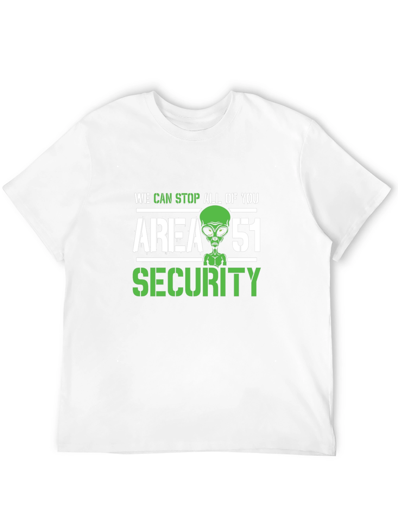 Area 51 Security Novelty Graphic T-Shirt