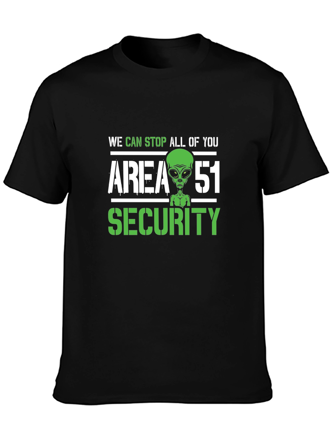 Area 51 Security Novelty Graphic T-Shirt