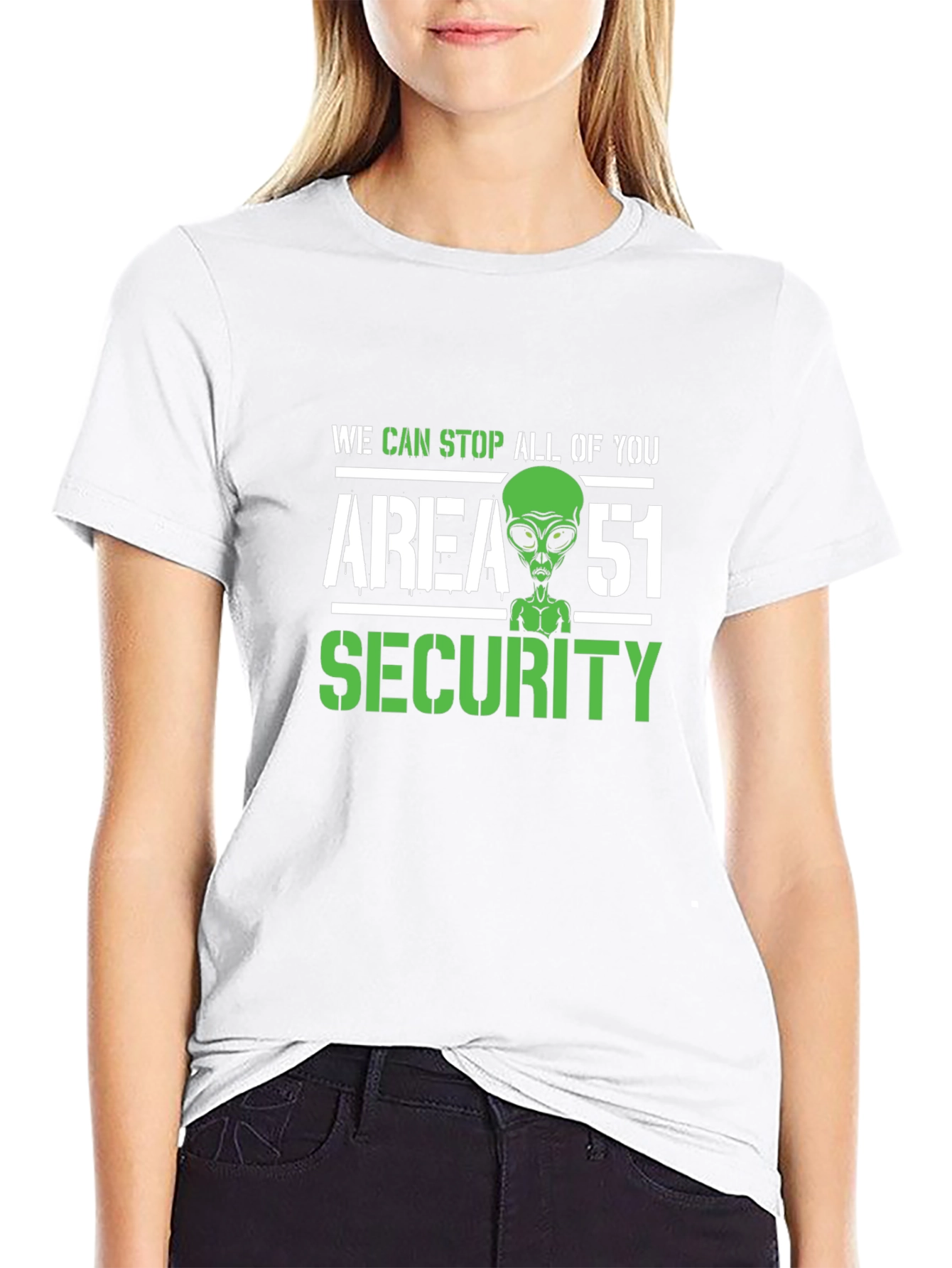 Area 51 Security Novelty Graphic T-Shirt
