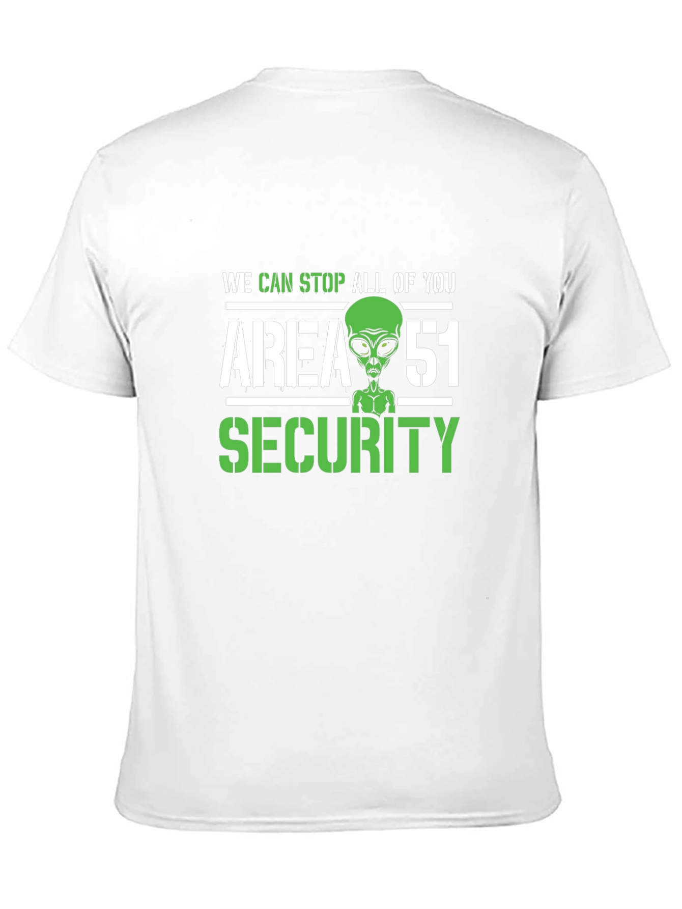 Area 51 Security Novelty Graphic T-Shirt