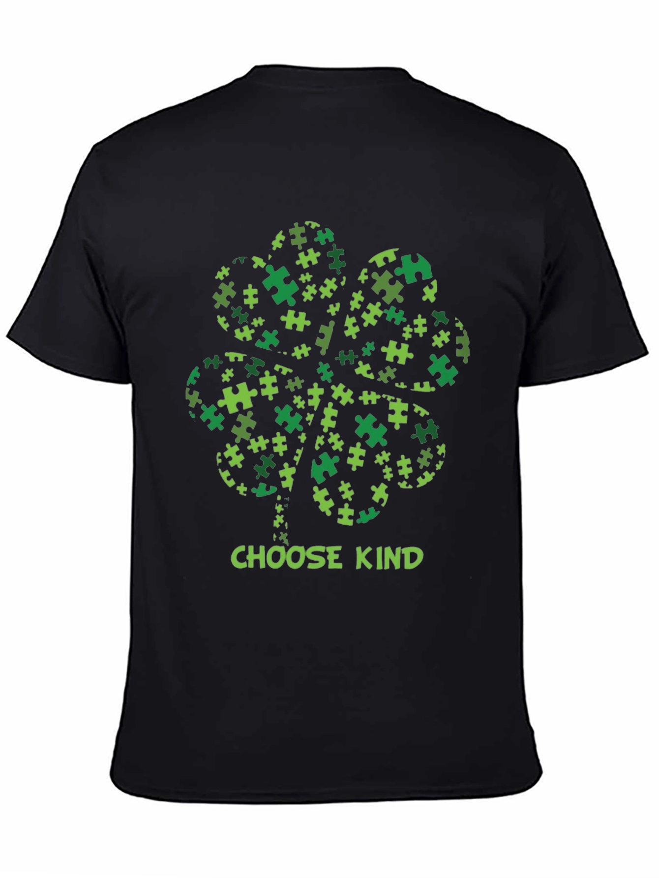 Choose Kind Autism Awareness Shamrock T-Shirt