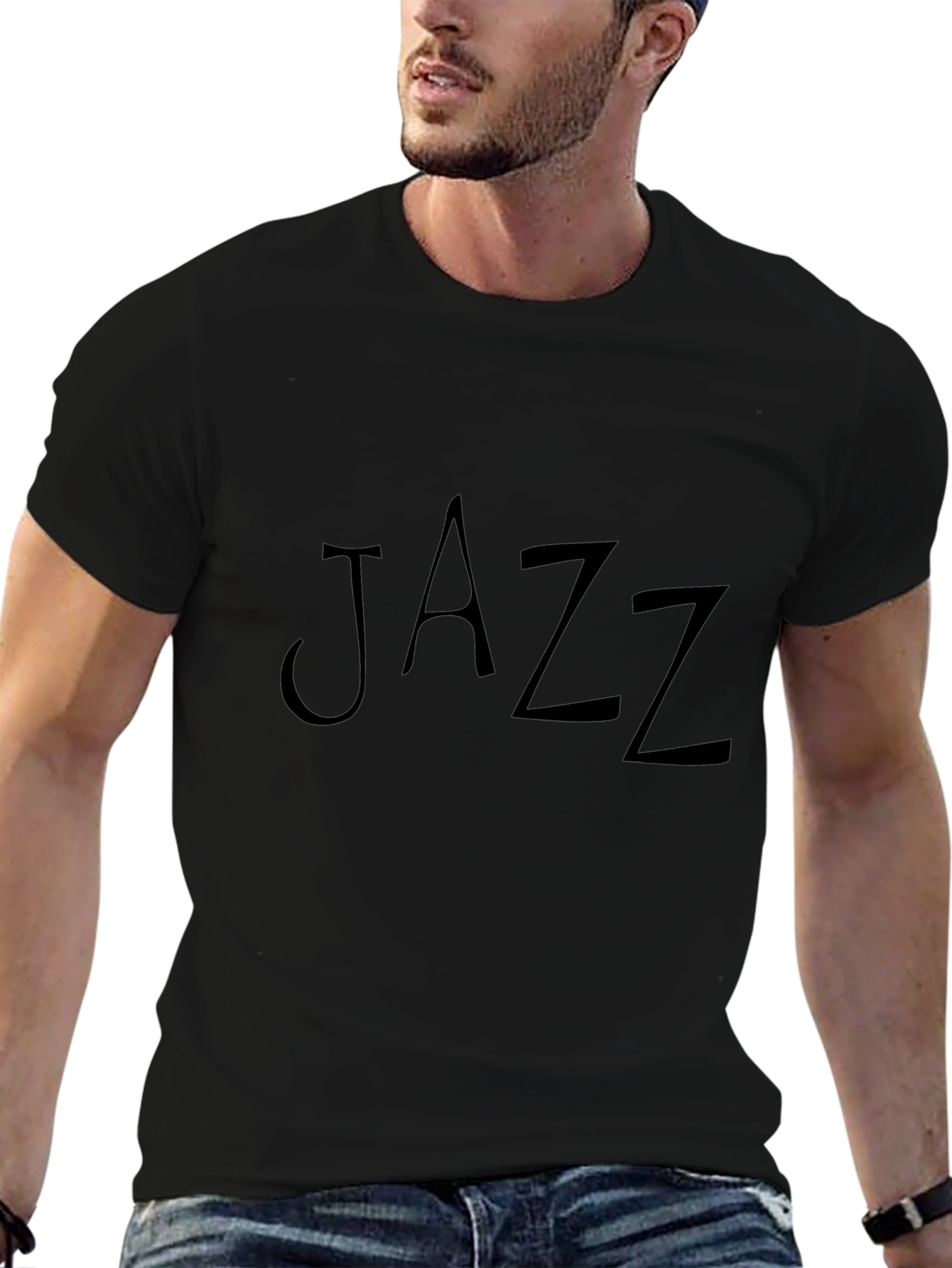JAZZ T-Shirt: Cool Design Casual Wear