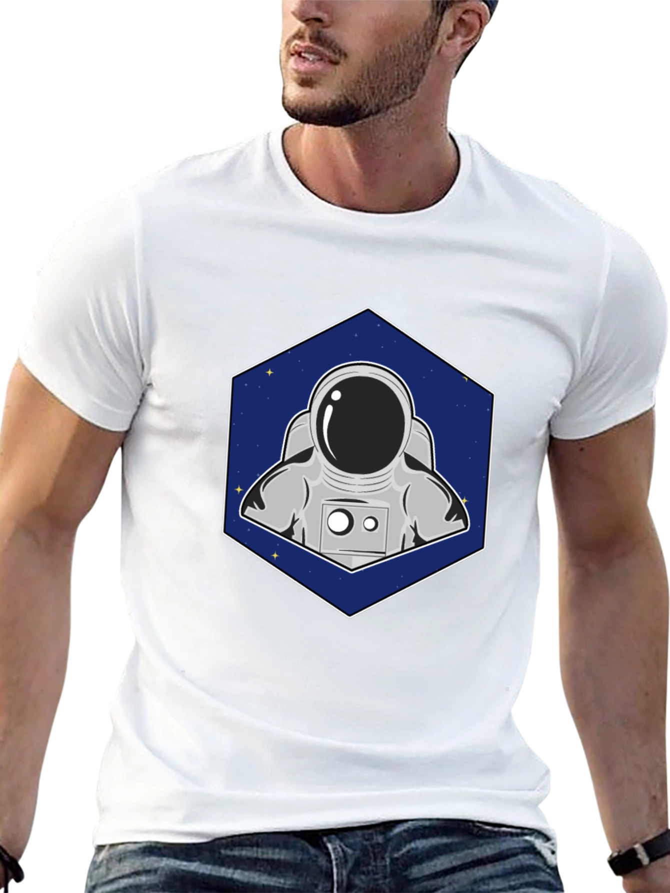 Astronaut Graphic Tee - Space Exploration T-Shirt