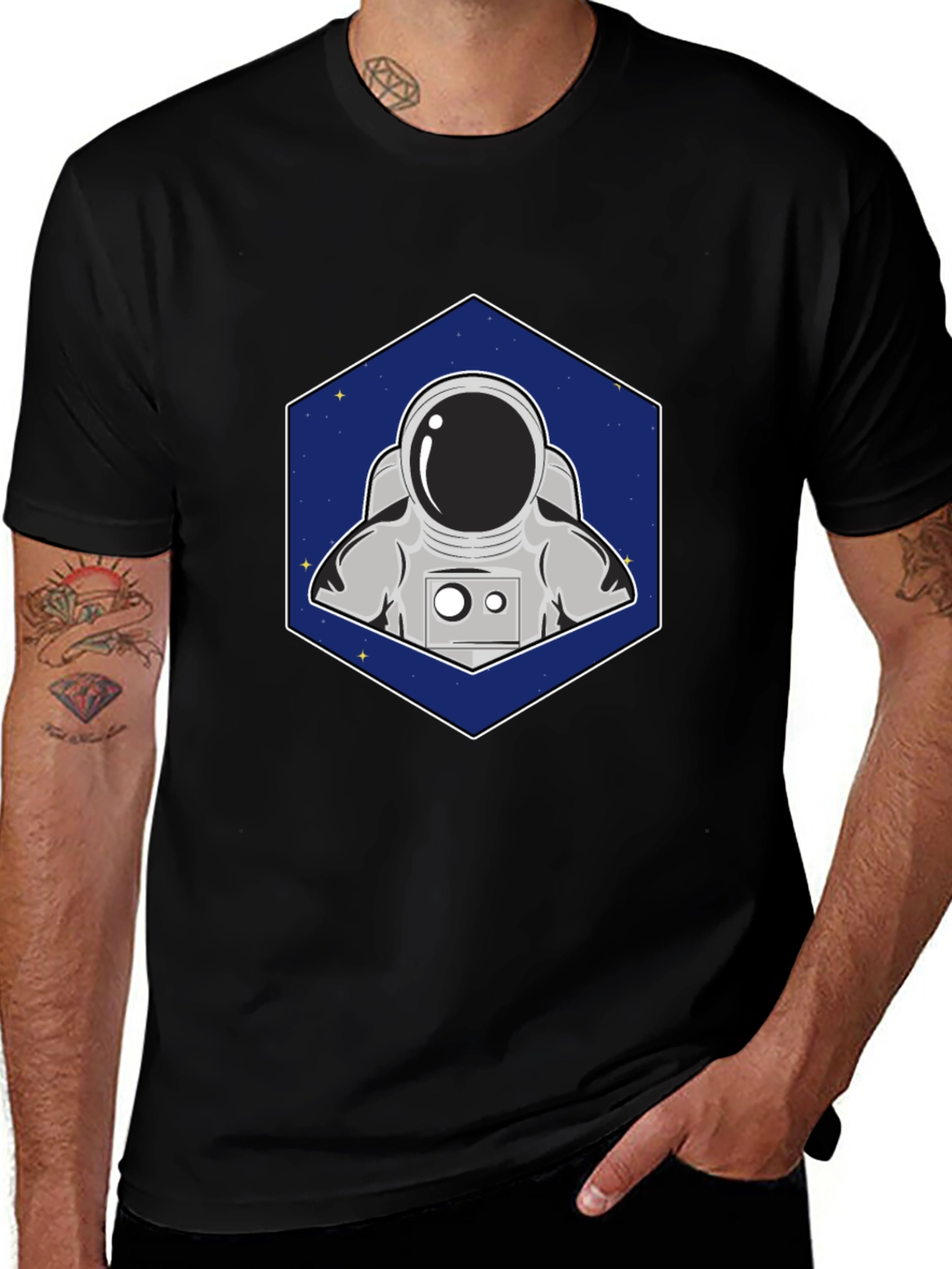Astronaut Graphic Tee - Space Exploration T-Shirt