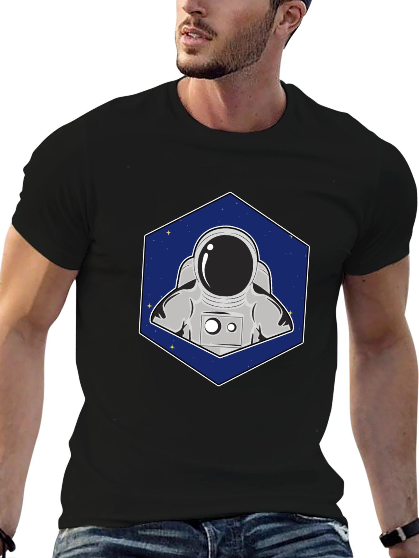 Astronaut Graphic Tee - Space Exploration T-Shirt