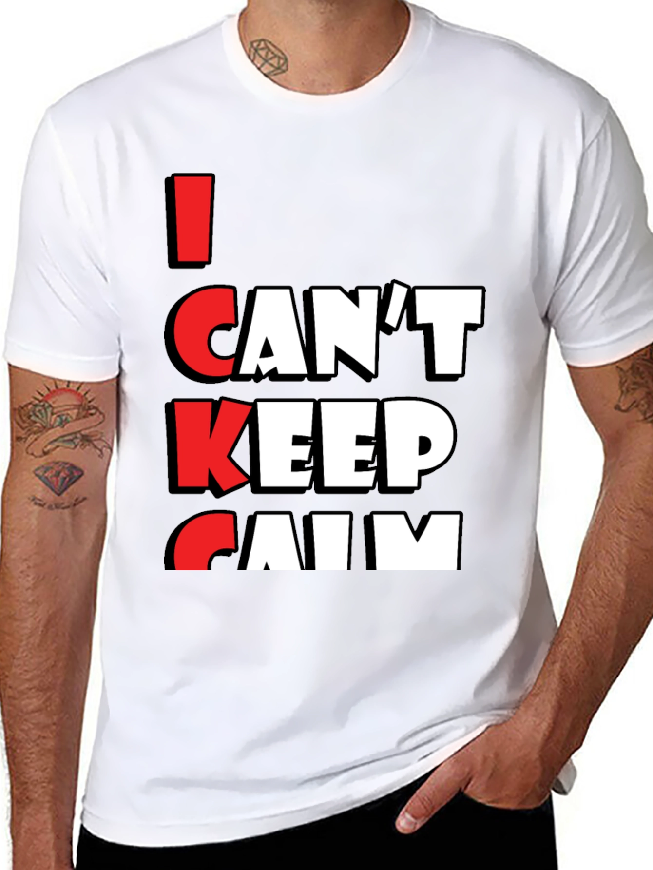 I Cant Keep Calm T-Shirt - Funny Graphic Tee