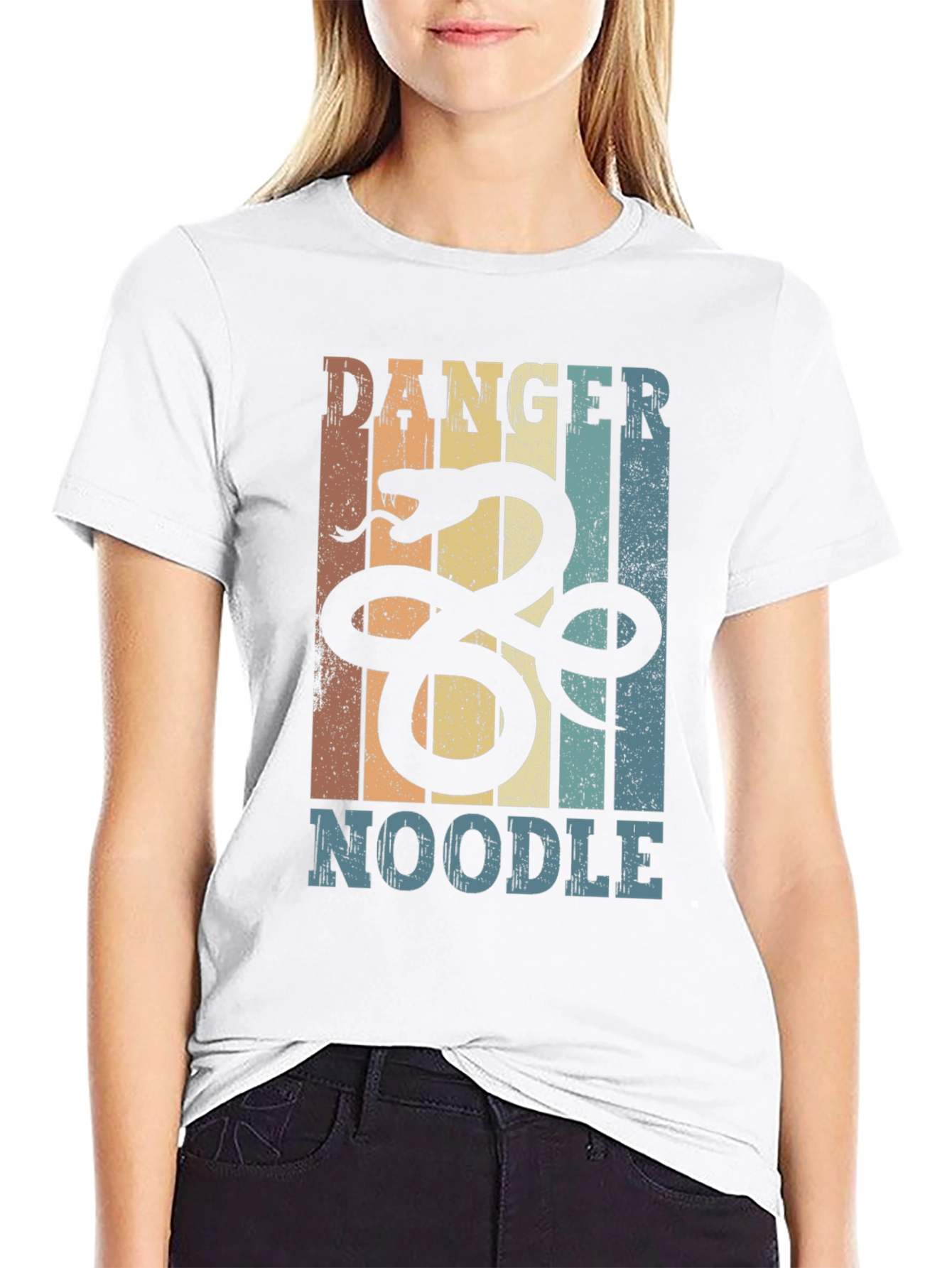 Danger Noodle Snake Graphic T-Shirt