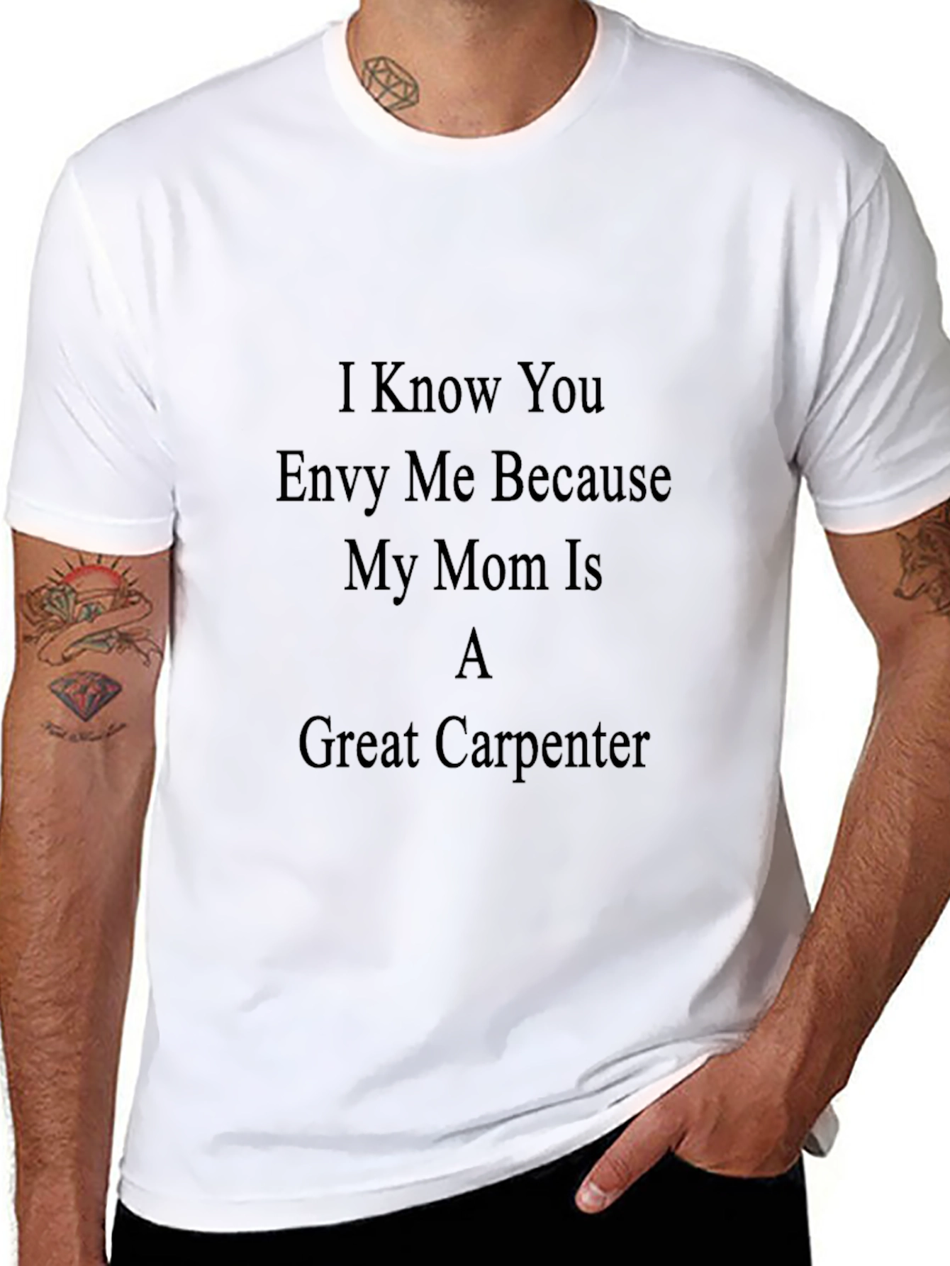 Carpenter Mom Tee - Funny Humor Shirt
