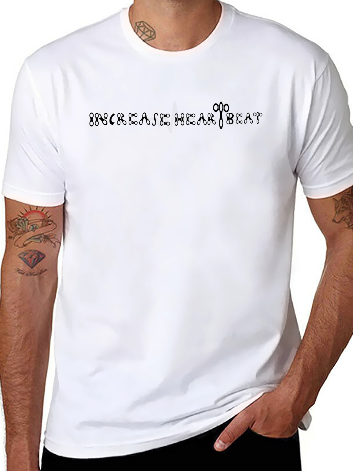 Increase Heartbeat T-Shirt - Stylish Graphic Tee