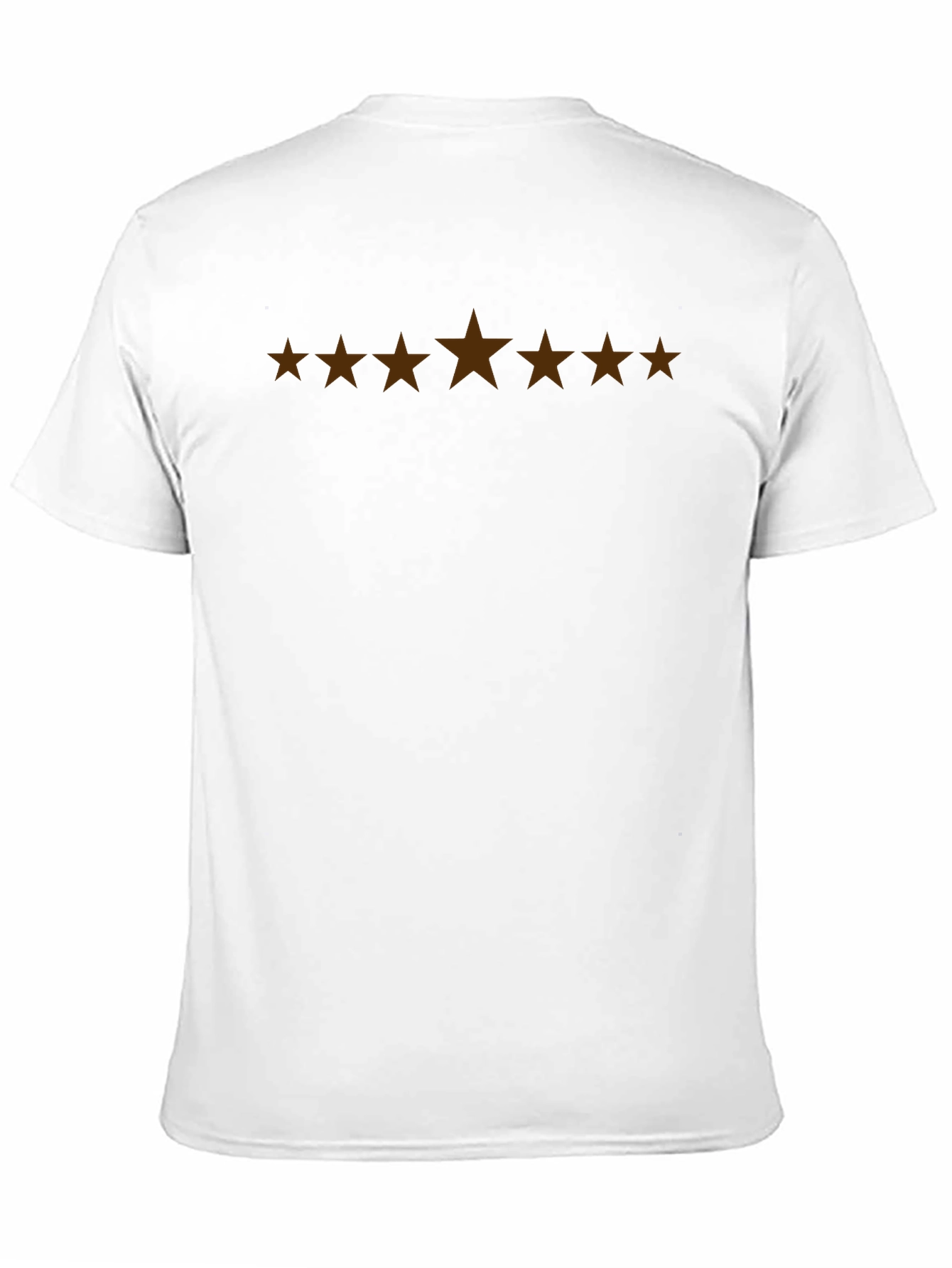 Stylish Black Tee with Star Graphic