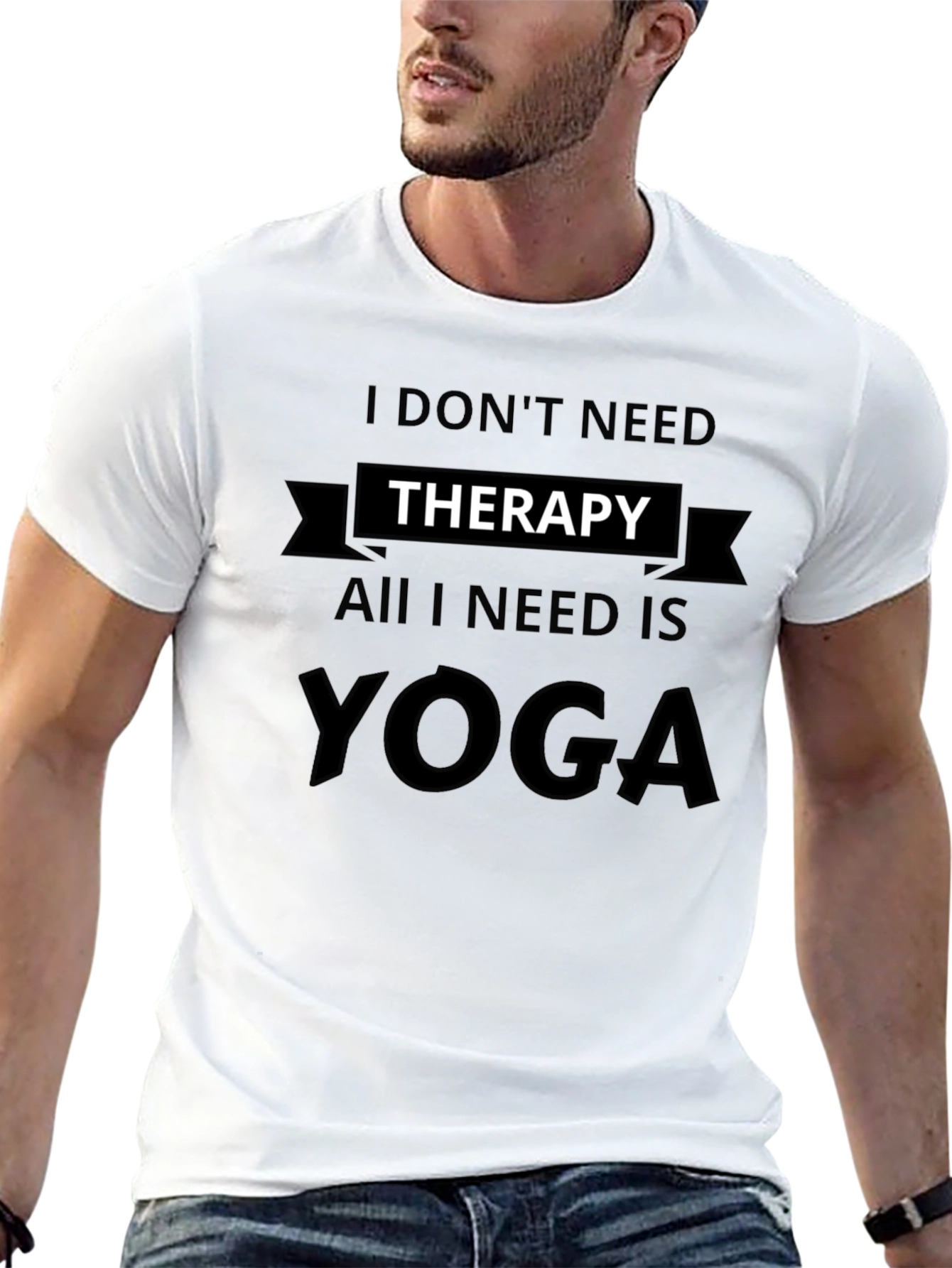 Funny Yoga Therapy T-Shirt
