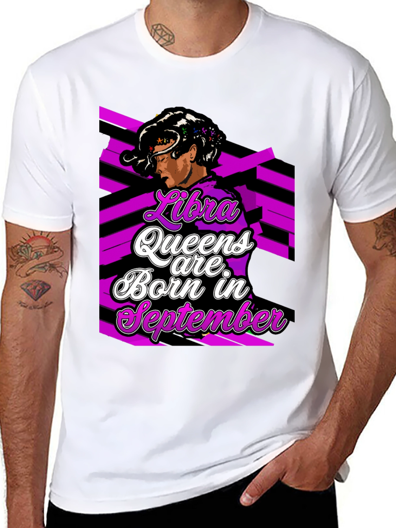 Libra Queen Born in September T-Shirt