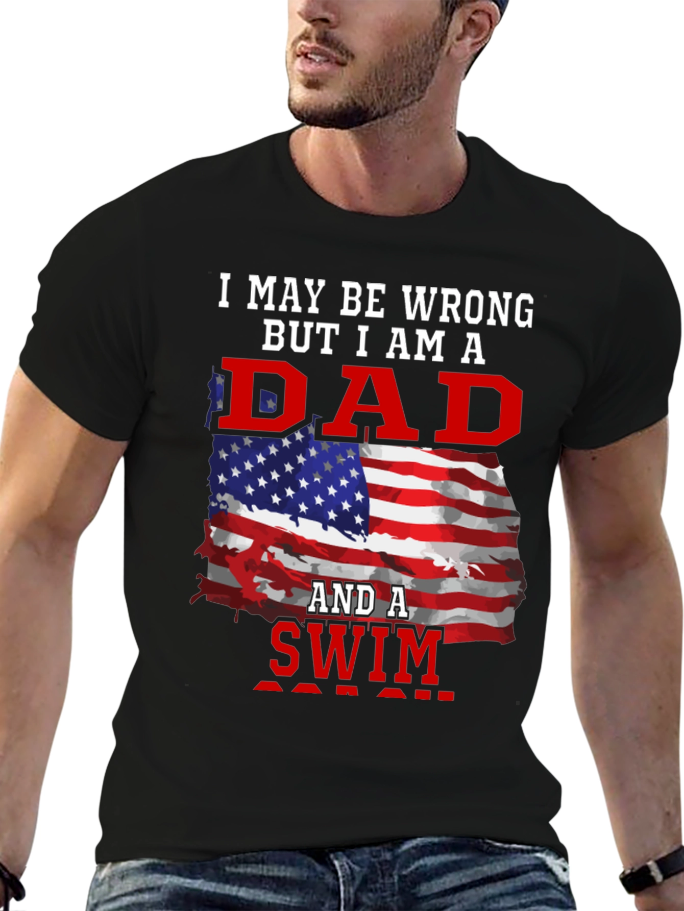 Dad and A Swim T-Shirt