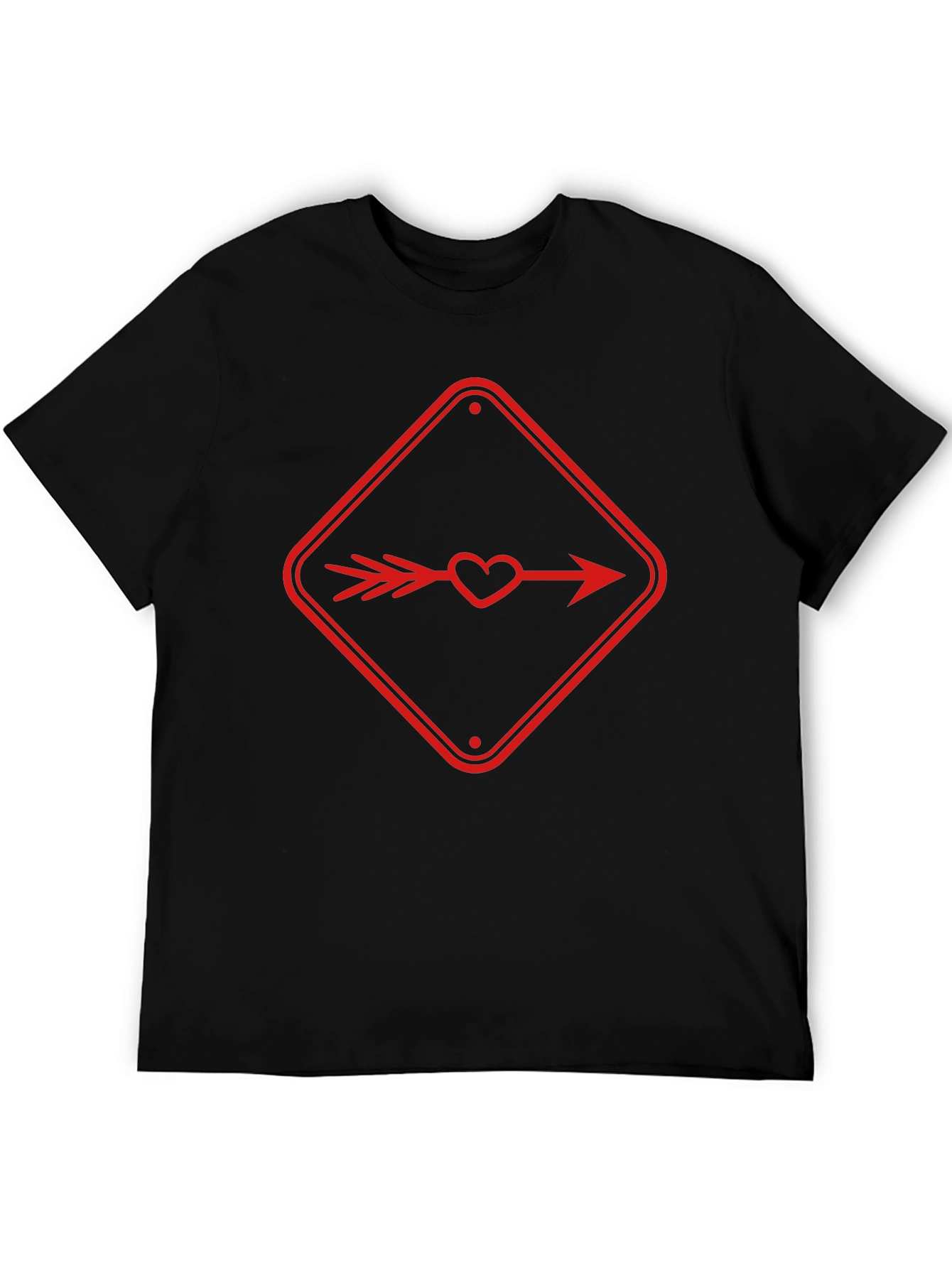 Arrow Heart Graphic Tee - Valentines Day Shirt