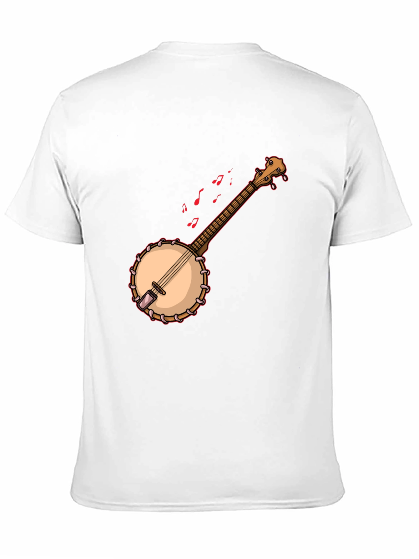 Banjo Graphic T-Shirt - Music Lover Tee