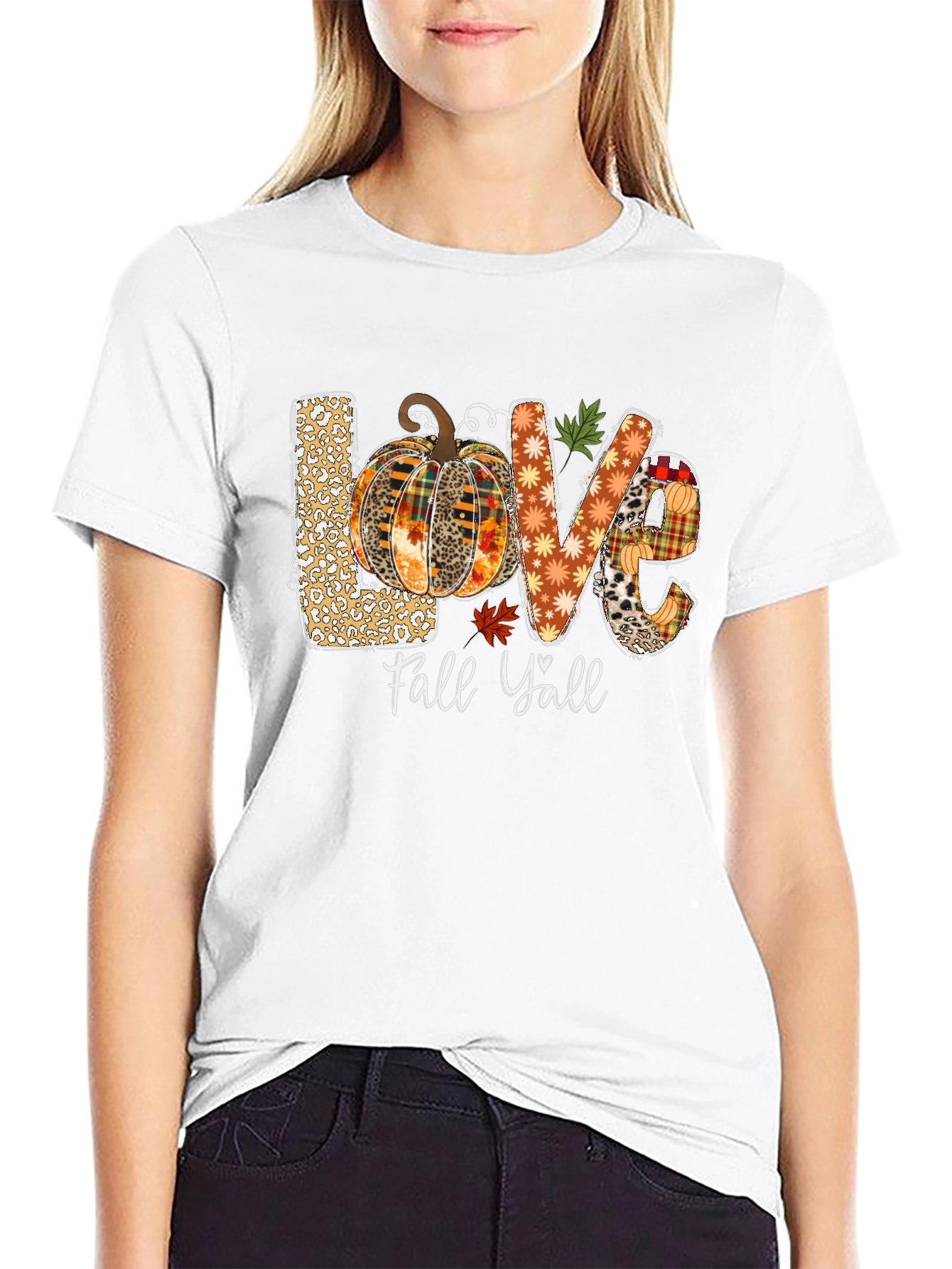 Fall Yall Love Graphic Tee