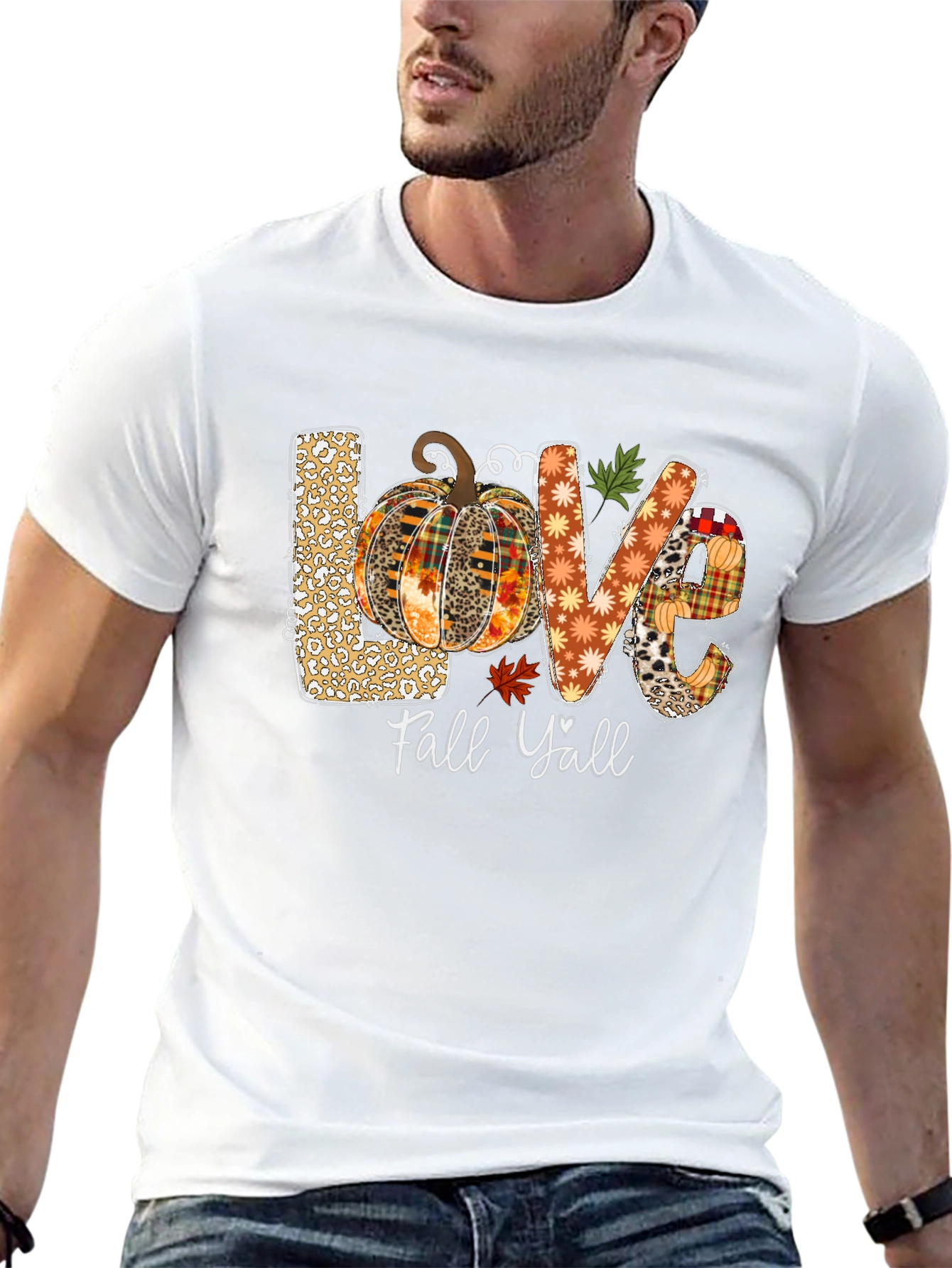Fall Yall Love Graphic Tee