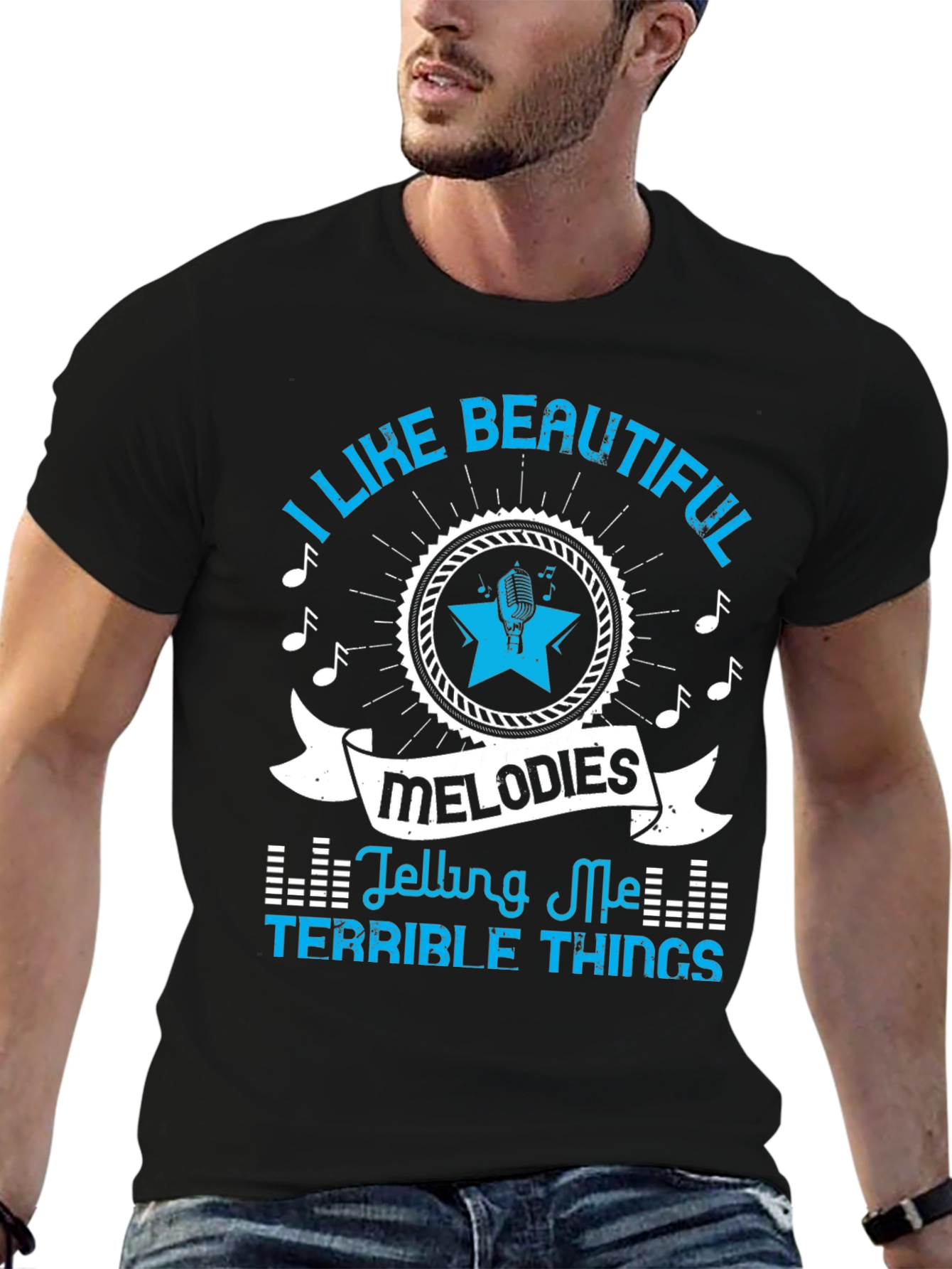 I Like Beautiful Melodies Graphic Tee