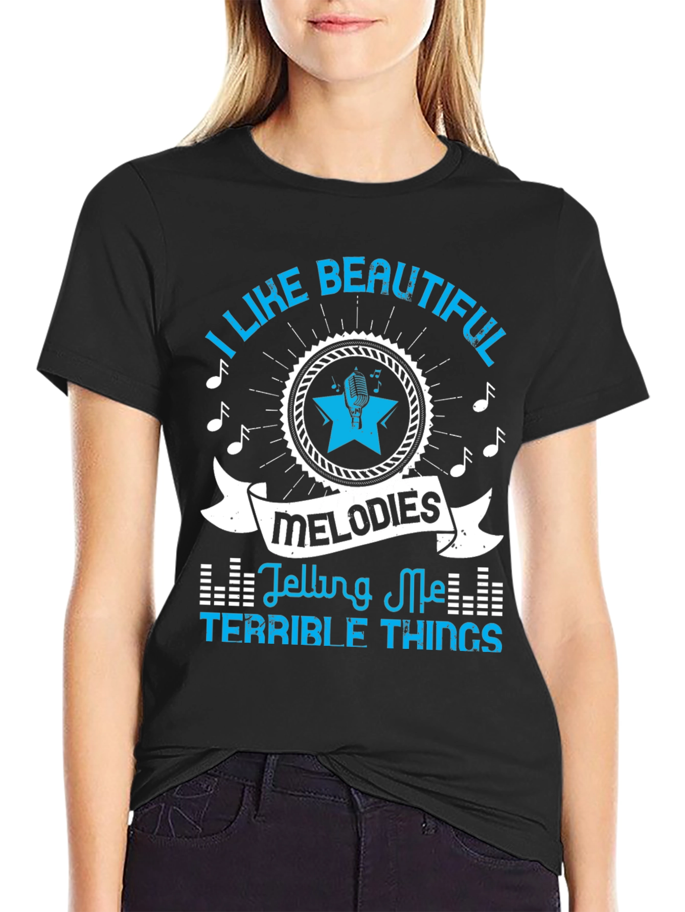 I Like Beautiful Melodies Graphic Tee