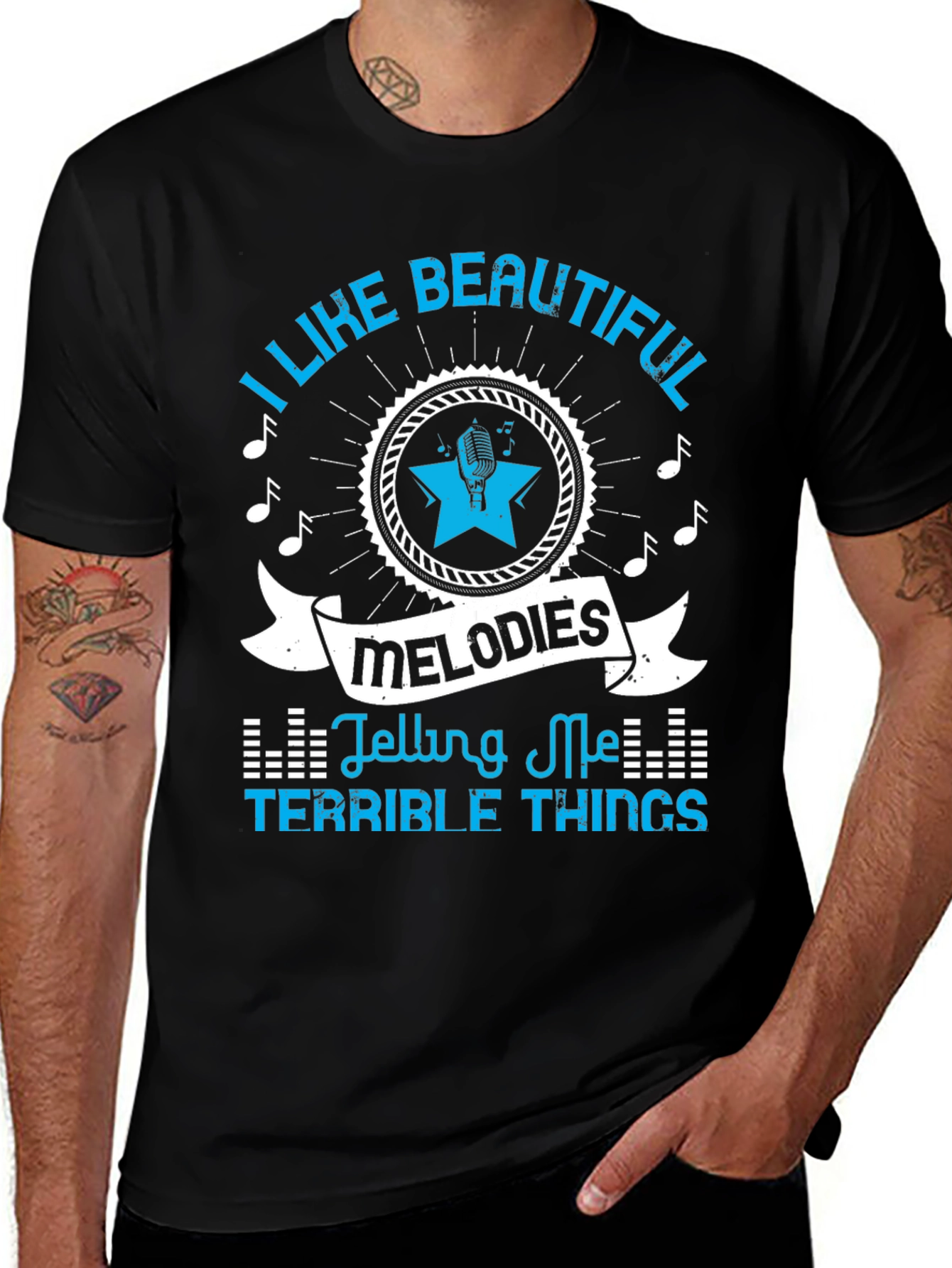I Like Beautiful Melodies Graphic Tee