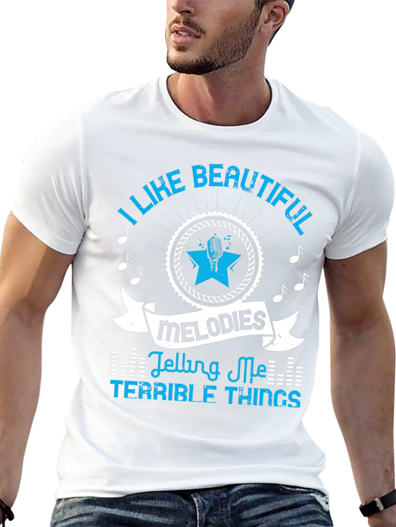 I Like Beautiful Melodies Graphic Tee