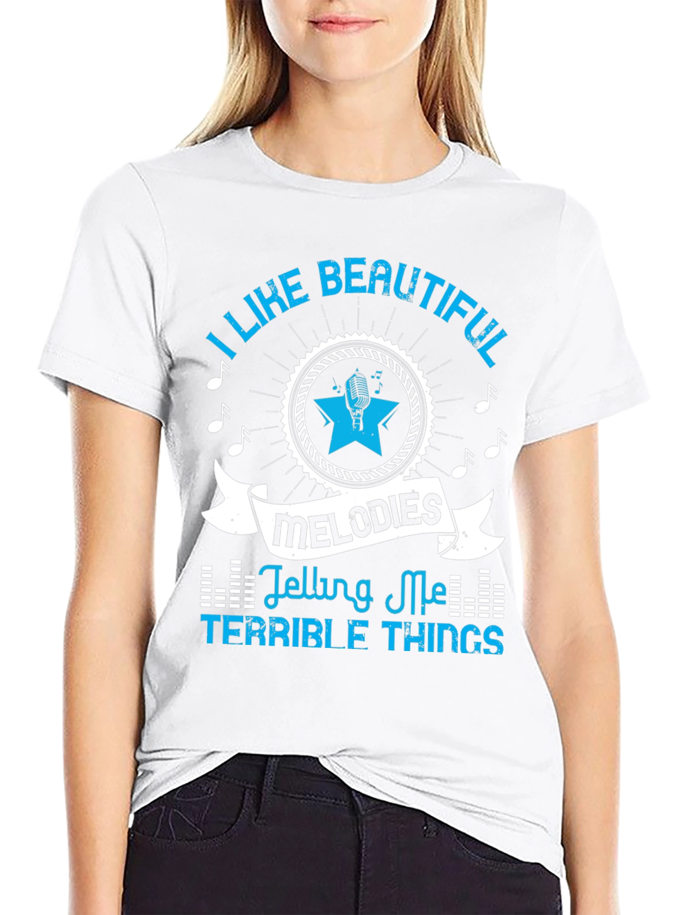 I Like Beautiful Melodies Graphic Tee