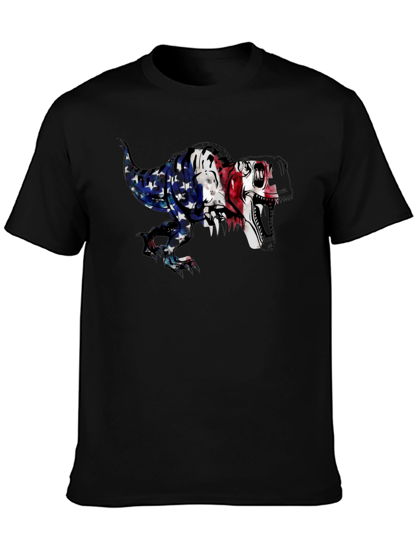USA Dinosaur T-Shirt - Patriotic Graphic Tee