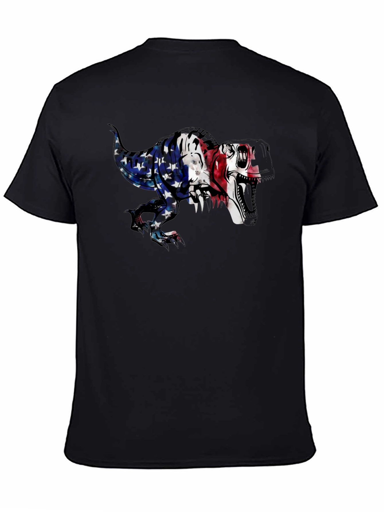 USA Dinosaur T-Shirt - Patriotic Graphic Tee
