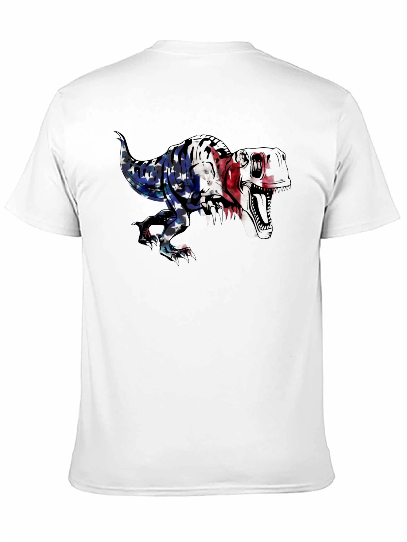 USA Dinosaur T-Shirt - Patriotic Graphic Tee