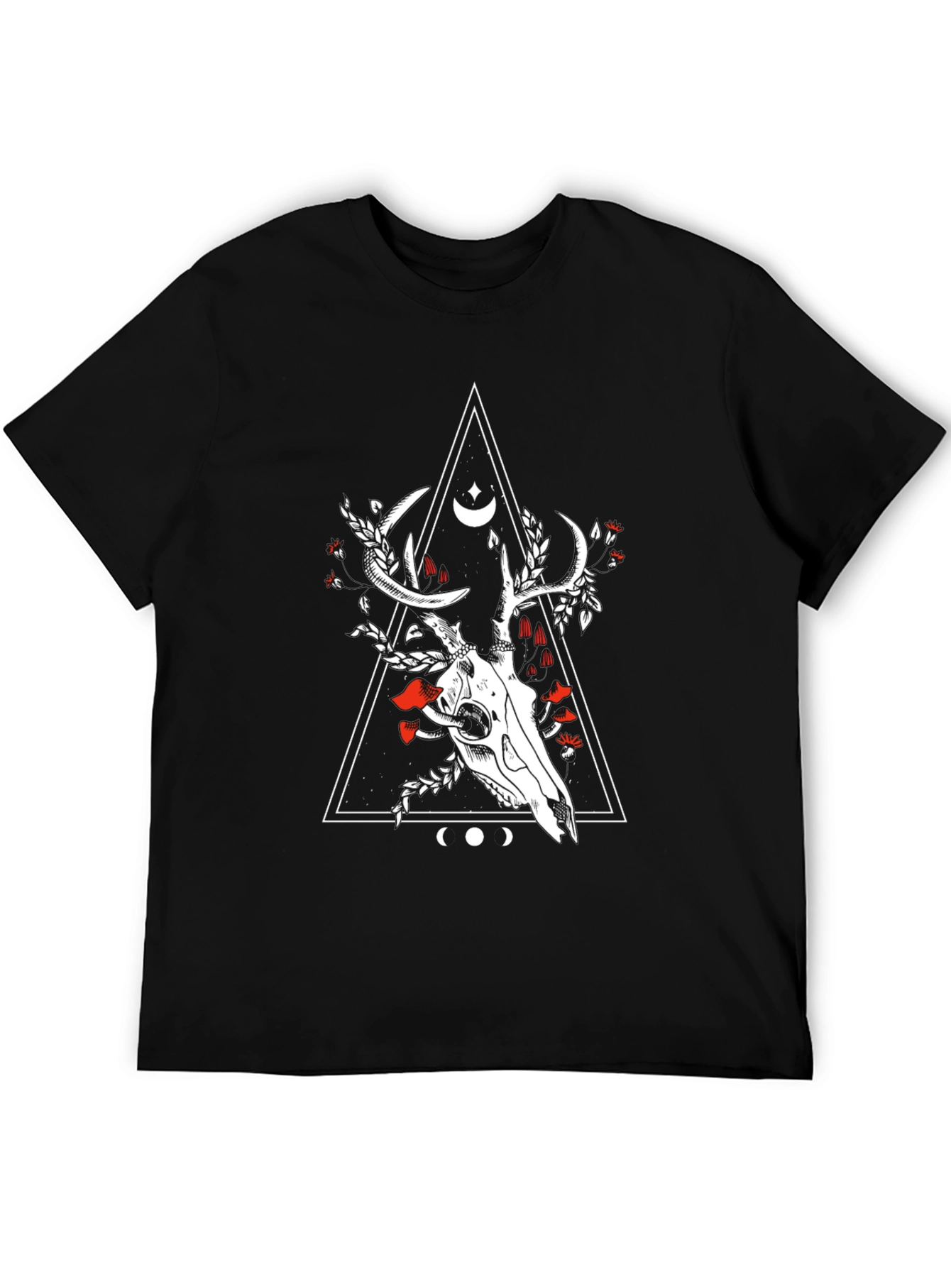 Deer Skull Graphic Tee