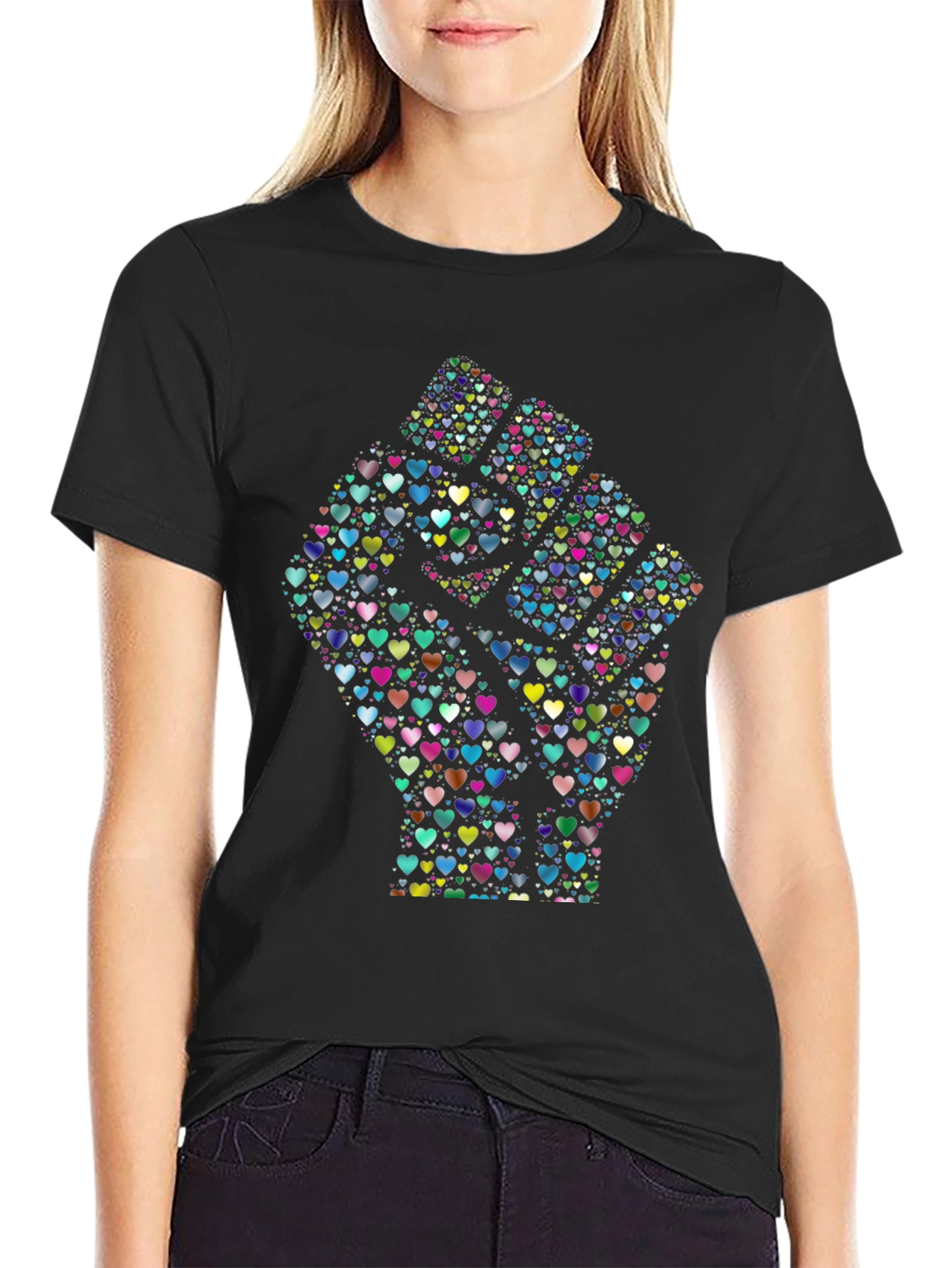 Unity Fist Heart T-Shirt
