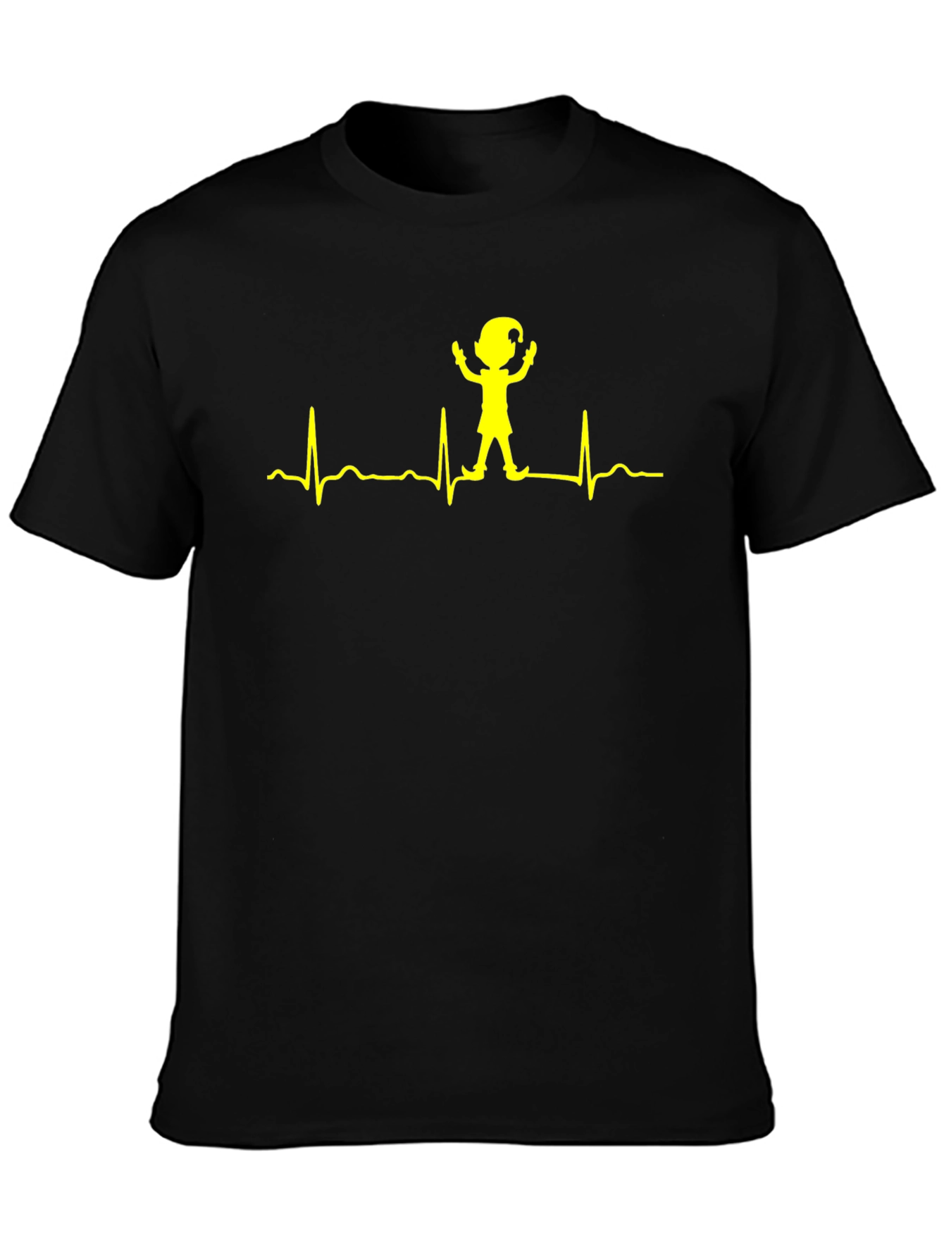 Leprechaun Heartbeat T-Shirt - St. Patricks Day Fun