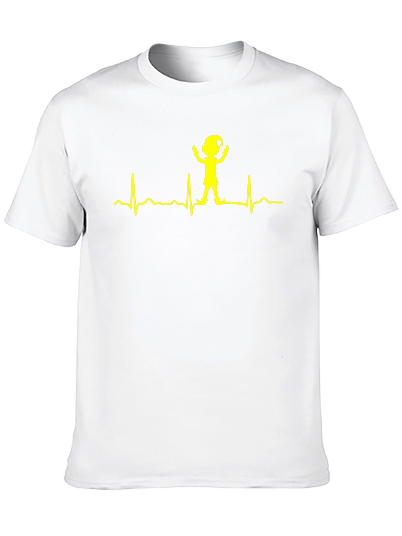 Leprechaun Heartbeat T-Shirt - St. Patricks Day Fun