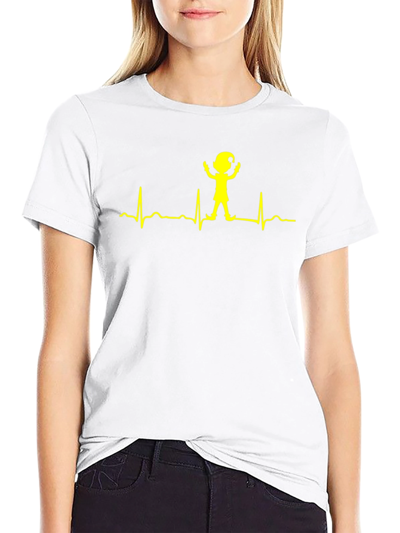 Leprechaun Heartbeat T-Shirt - St. Patricks Day Fun