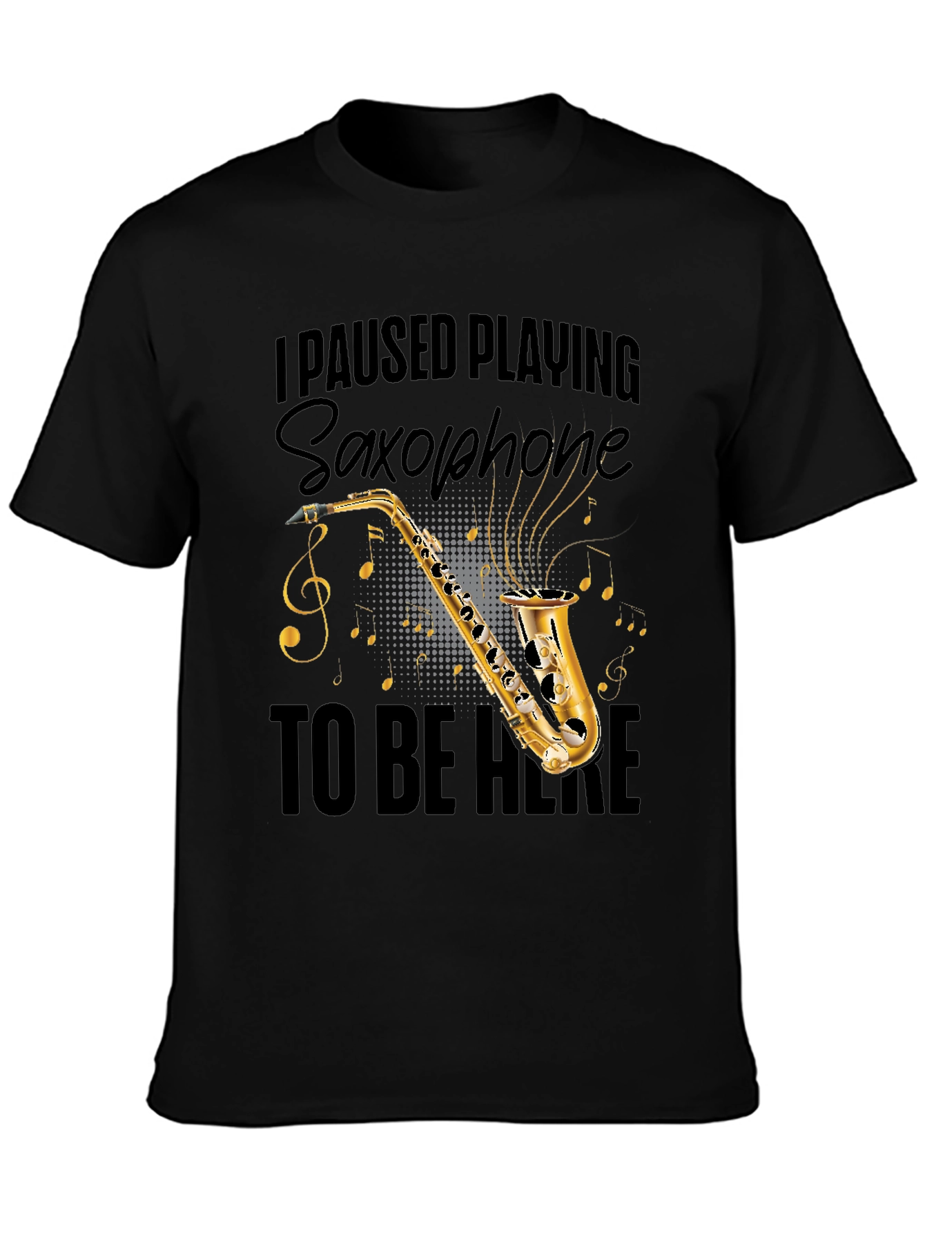 Saxophone Player T-Shirt - Music Lover Tee