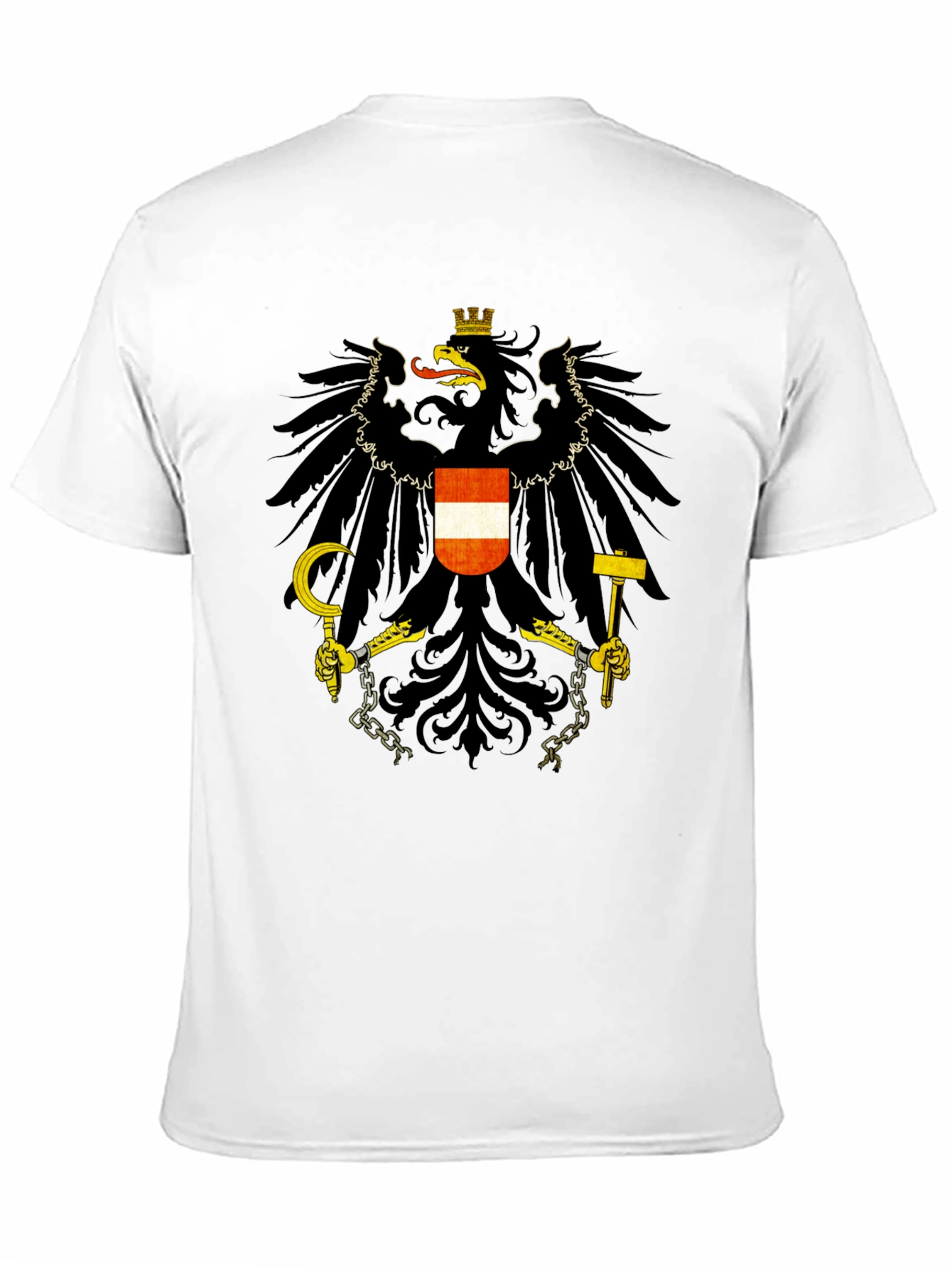 Austrian Eagle Crest Black T-Shirt