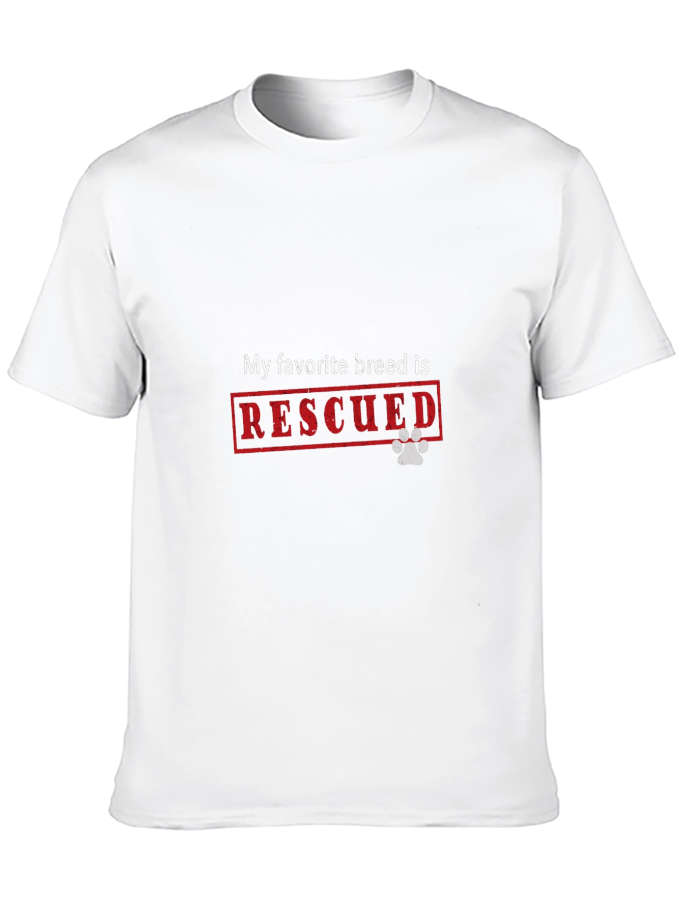 Rescued Dog Breed T-Shirt