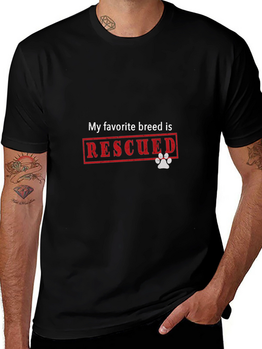 Rescued Dog Breed T-Shirt