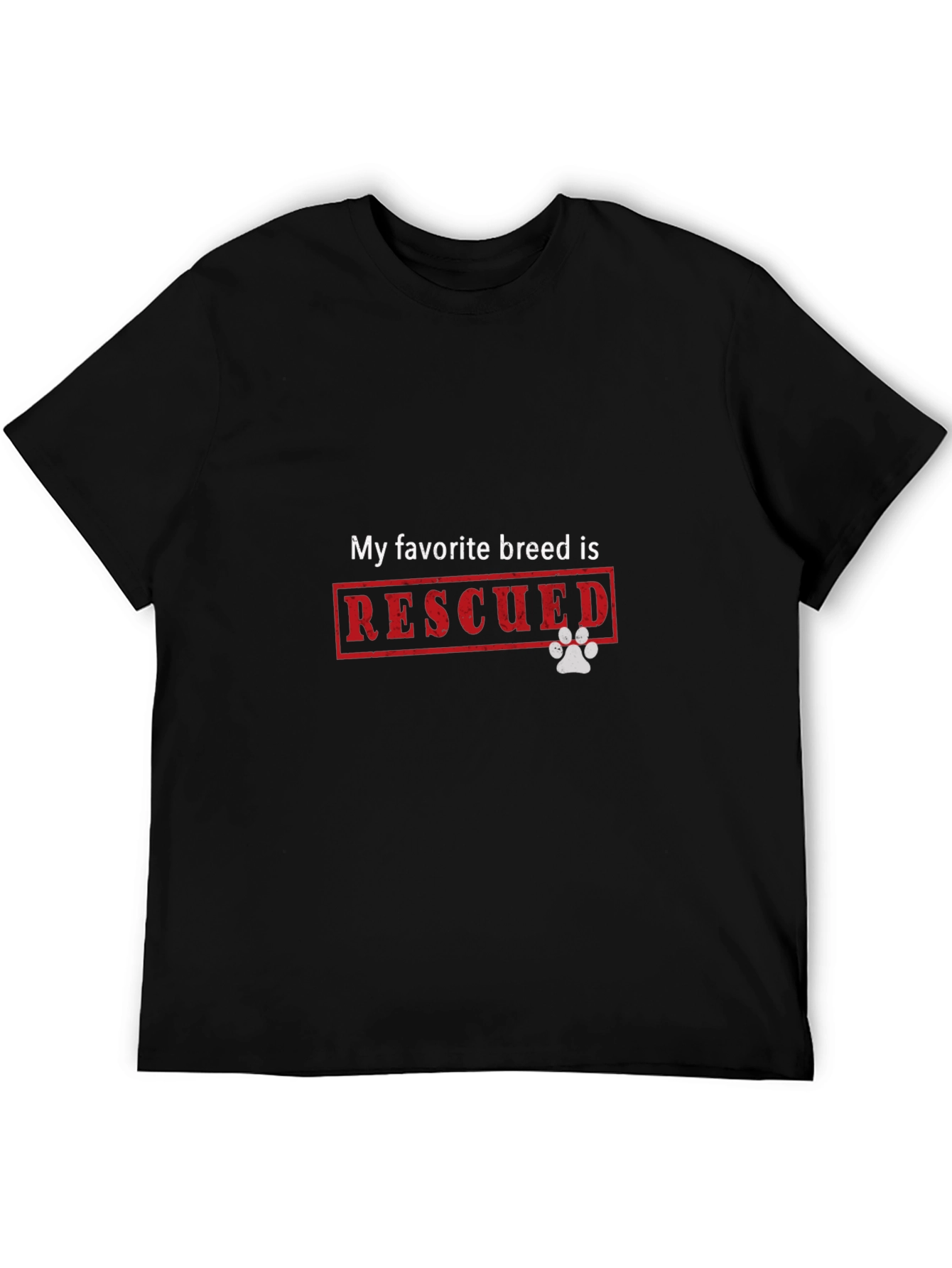Rescued Dog Breed T-Shirt