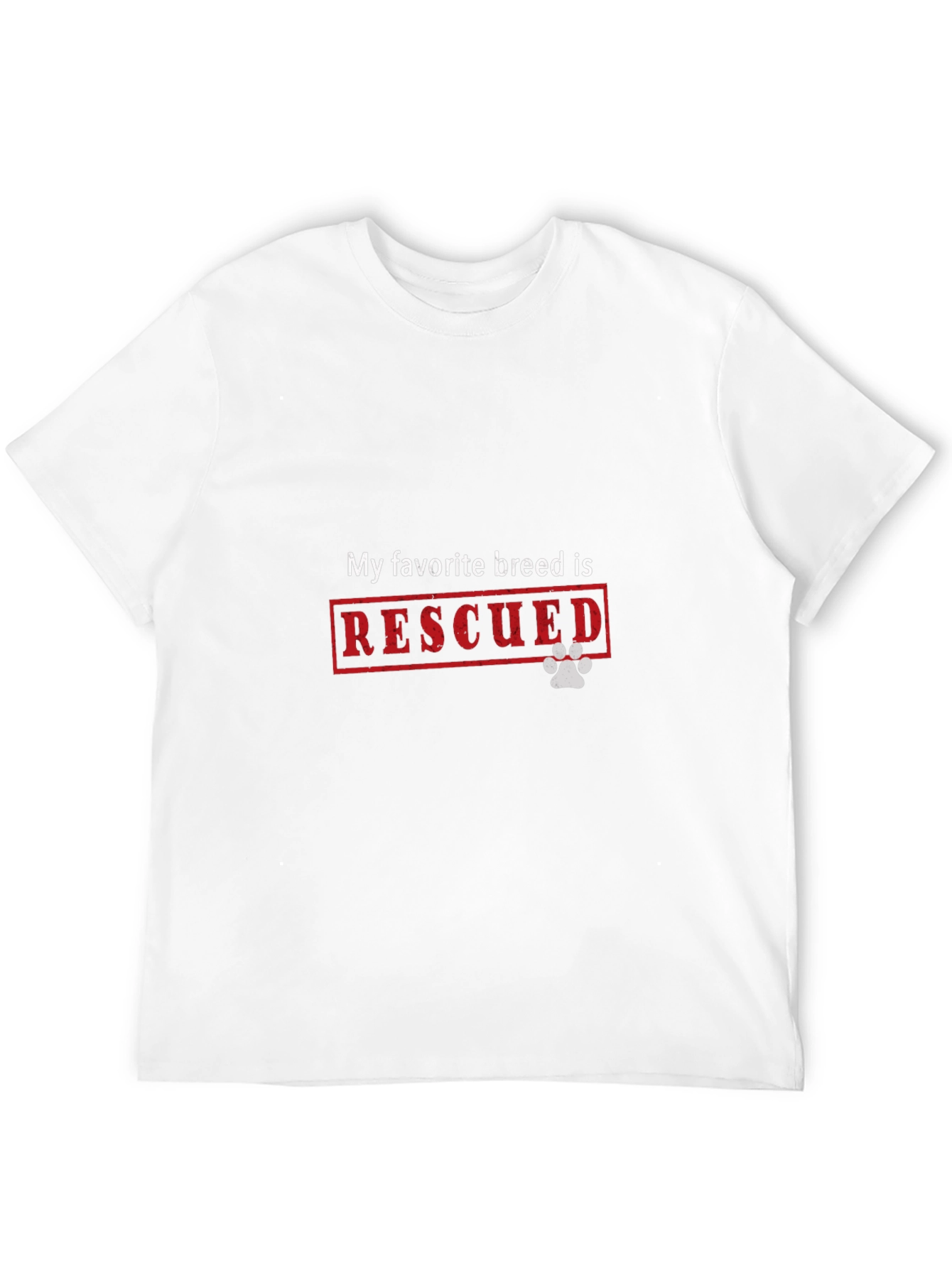 Rescued Dog Breed T-Shirt