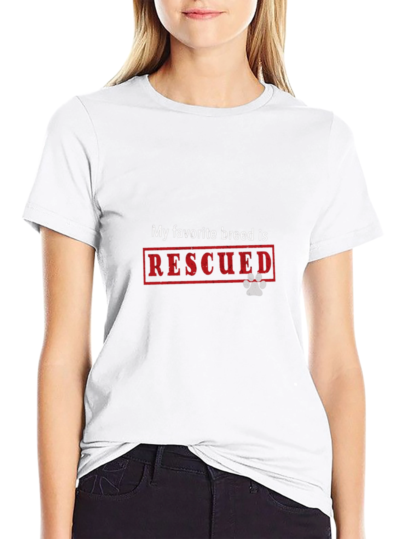 Rescued Dog Breed T-Shirt