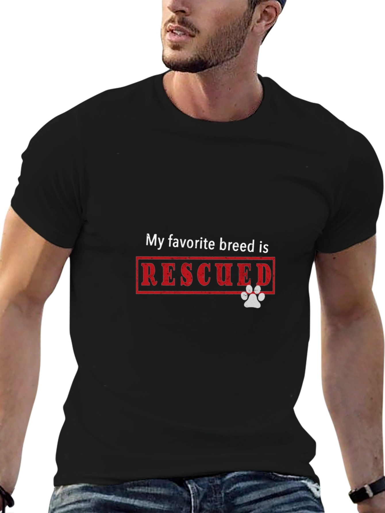Rescued Dog Breed T-Shirt
