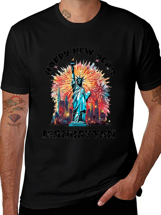 Happy New Year Manhattan T-Shirt