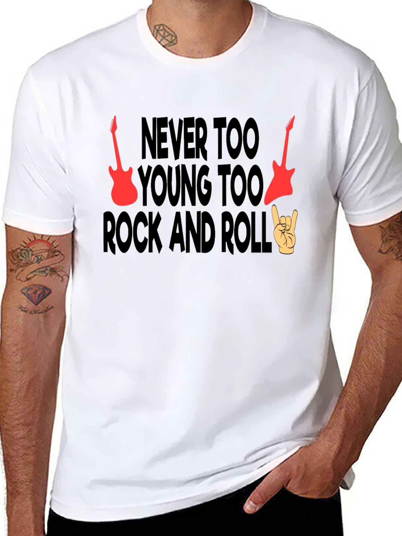 Rock and Roll T-Shirt - Never Too Young