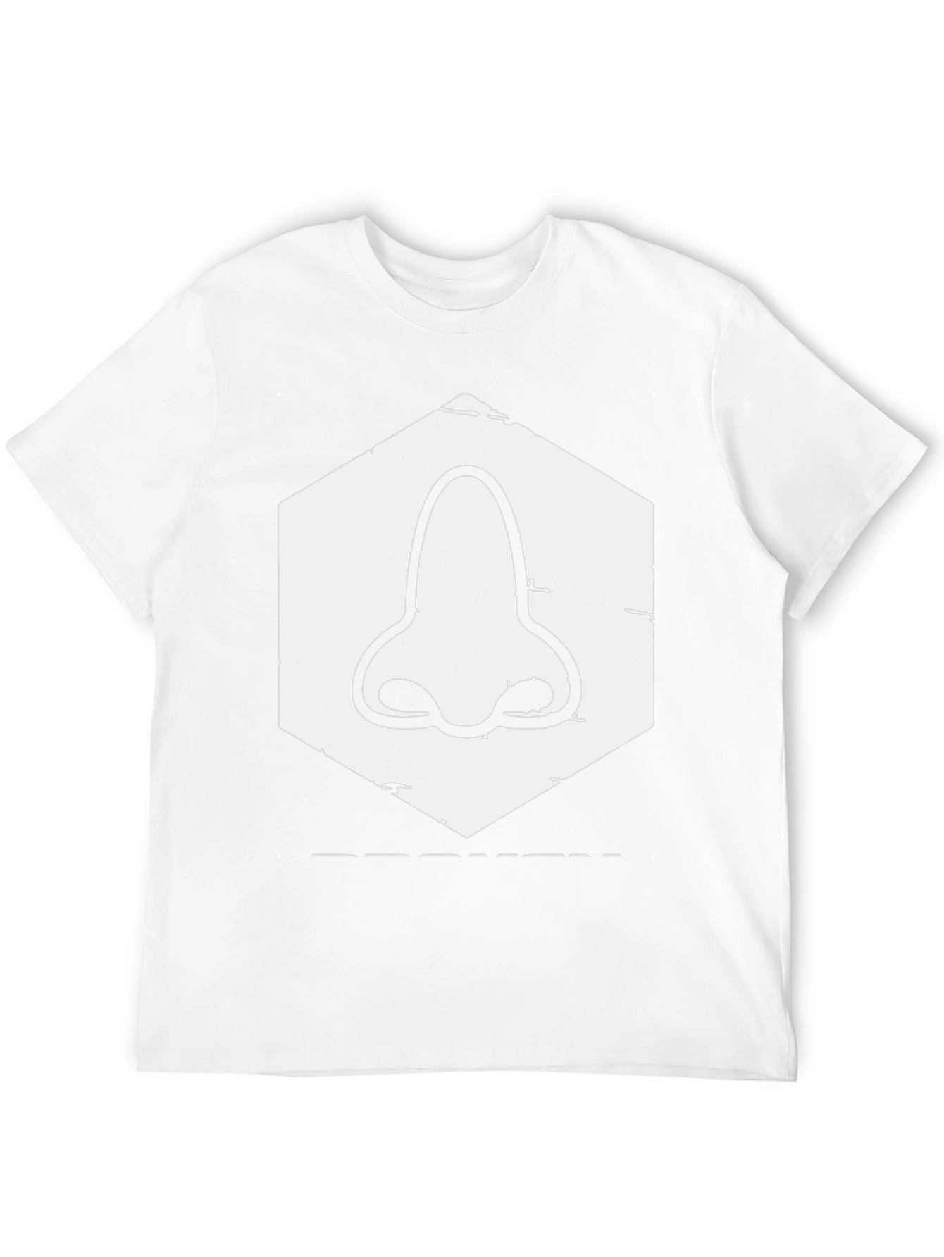 Nose Graphic Tee - Black Casual T-Shirt